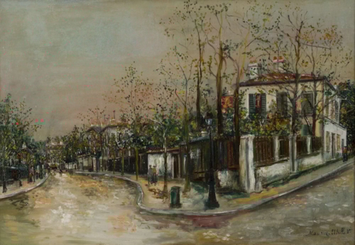 Maurice Utrillo - Rue à Sannois
