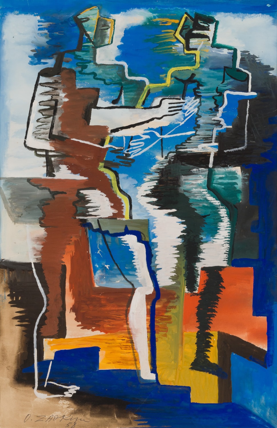 Ciel printanier - Ossip Zadkine (1890 - 1967)