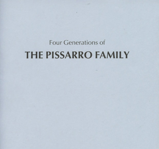 Four Generations of the Pissarro Family